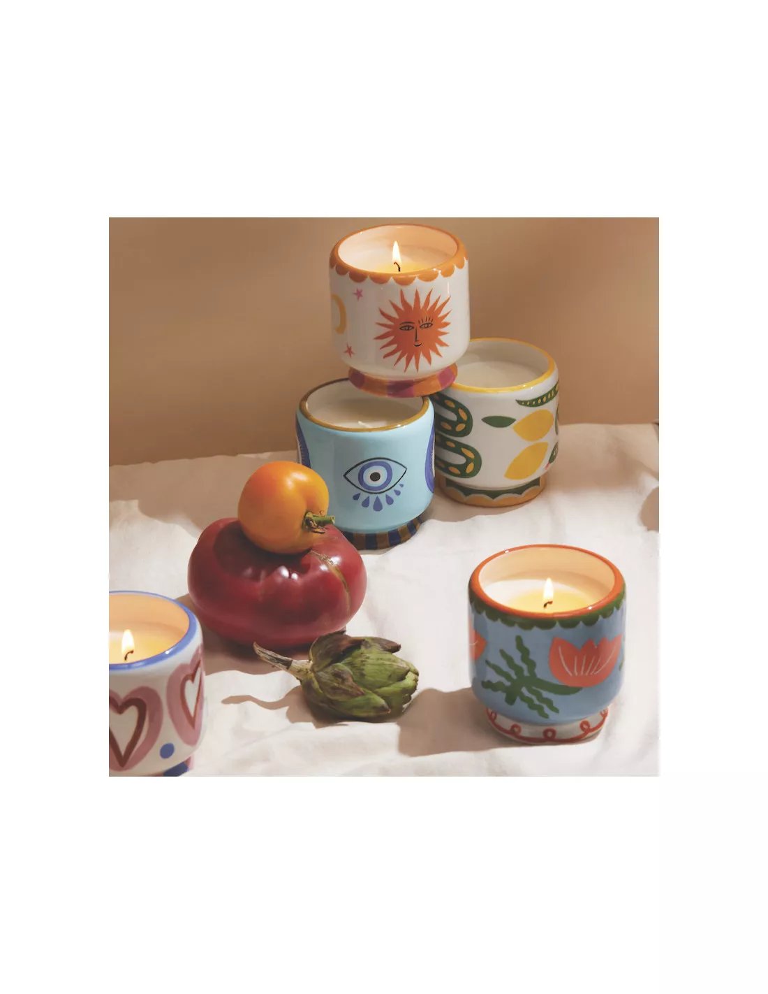 Bougie Adopo - Fleur De Cactus 2 Bougie Adopo - Fleur De Cactus – Image 2