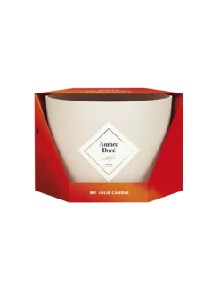 Bougie Ambre Doré - 350 Gr - My Jolie Candle