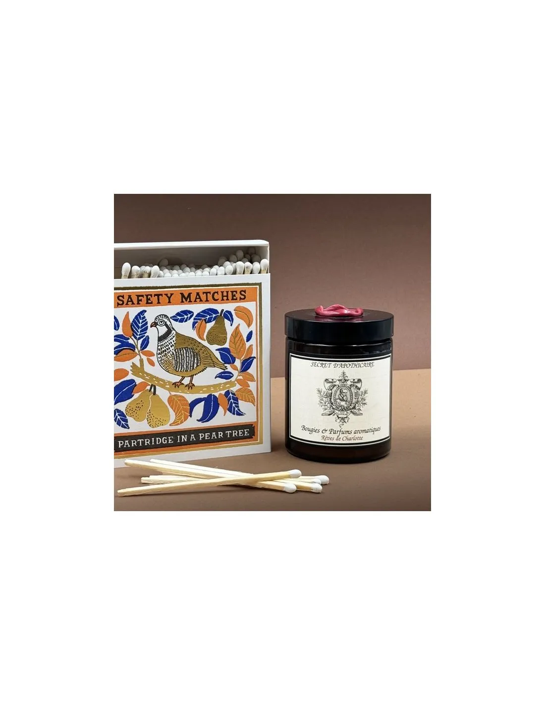 Bougie Apothicaire 140 Gr - Rêves De Charlotte 2 Bougie Apothicaire 140 Gr - Rêves De Charlotte – Image 2