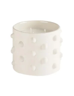 Bougie Argile Itto Blanc M - Place Des épices -Jolie Bougies Soldes bougie argile itto blanc m place des epices 2