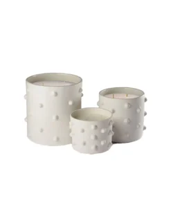 Bougie Argile Itto Blanc M - Place Des épices -Jolie Bougies Soldes bougie argile itto blanc m place des epices 3