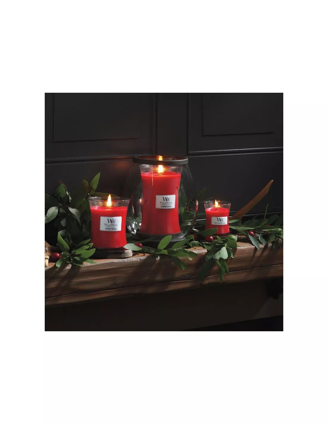 WoodWick Bougie Baies Pourpres - 610 Gr 2 WoodWick Bougie Baies Pourpres - 610 Gr – Image 2