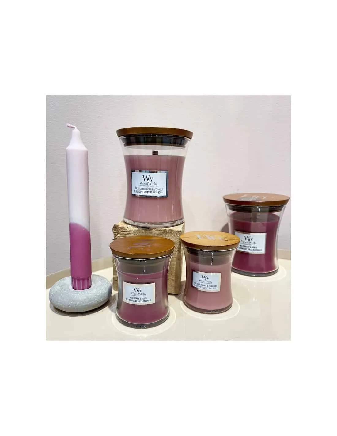 WoodWick Bougie Betteraves Et Baies Sauvages - 275gr 2 WoodWick Bougie Betteraves Et Baies Sauvages - 275gr – Image 2