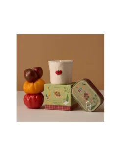 Jolie Bougies Soldes -Jolie Bougies Soldes bougie bistro printed in tomate 1