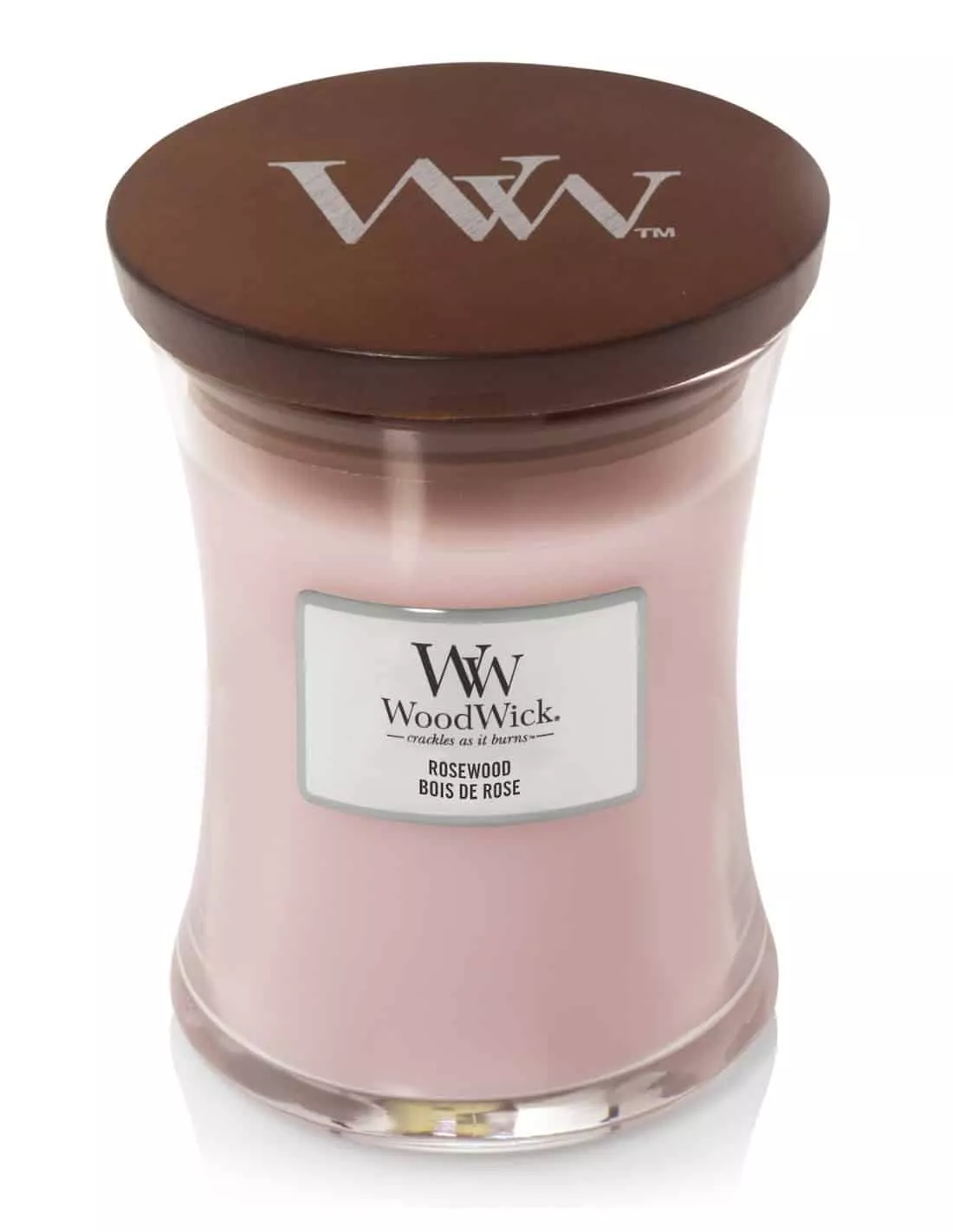 WoodWick Bougie Bois De Rose - 275gr 1 WoodWick Bougie Bois De Rose - 275gr