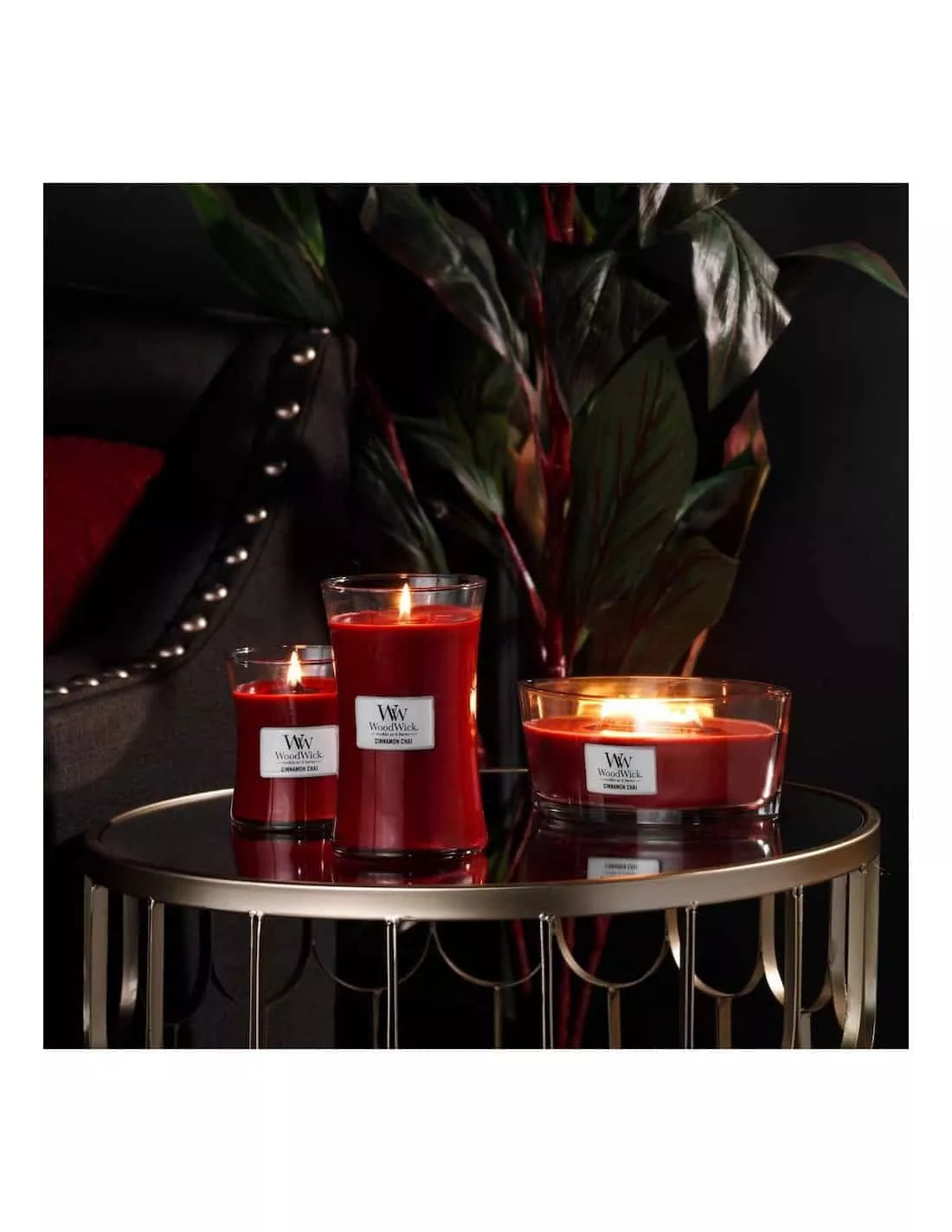 WoodWick Bougie Chai à La Cannelle - 610 Gr 3 WoodWick Bougie Chai à La Cannelle - 610 Gr – Image 3
