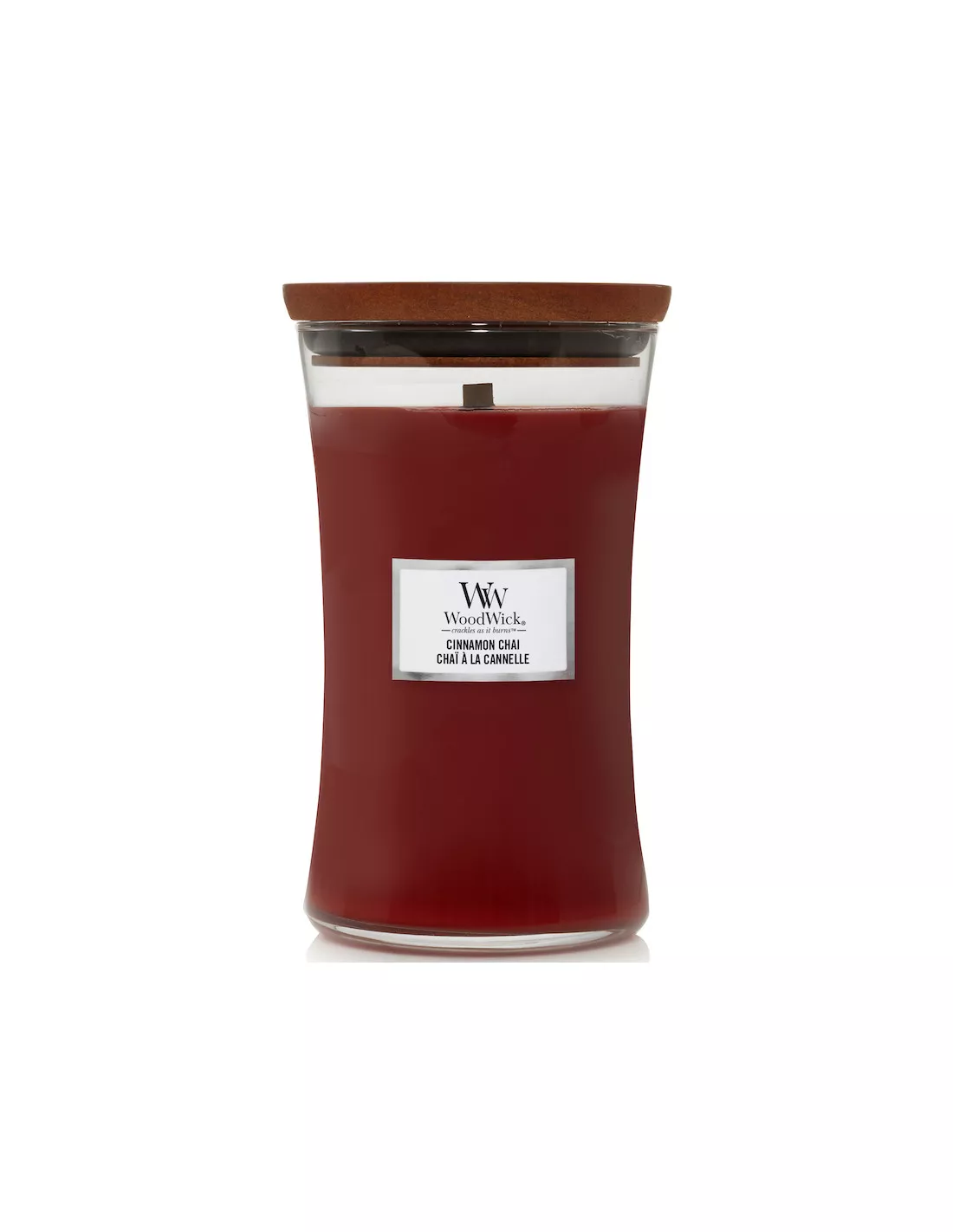 WoodWick Bougie Chai à La Cannelle - 610 Gr 1 WoodWick Bougie Chai à La Cannelle - 610 Gr