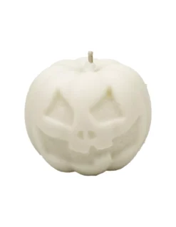 Bougie Citrouille Parfumée - Blanche