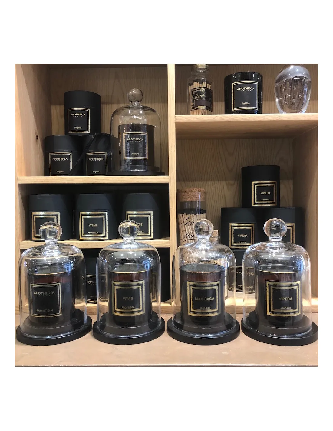 Bougie Cyprès Patchouli INSIDIAE - Apotheca 2 Bougie Cyprès Patchouli INSIDIAE - Apotheca – Image 2