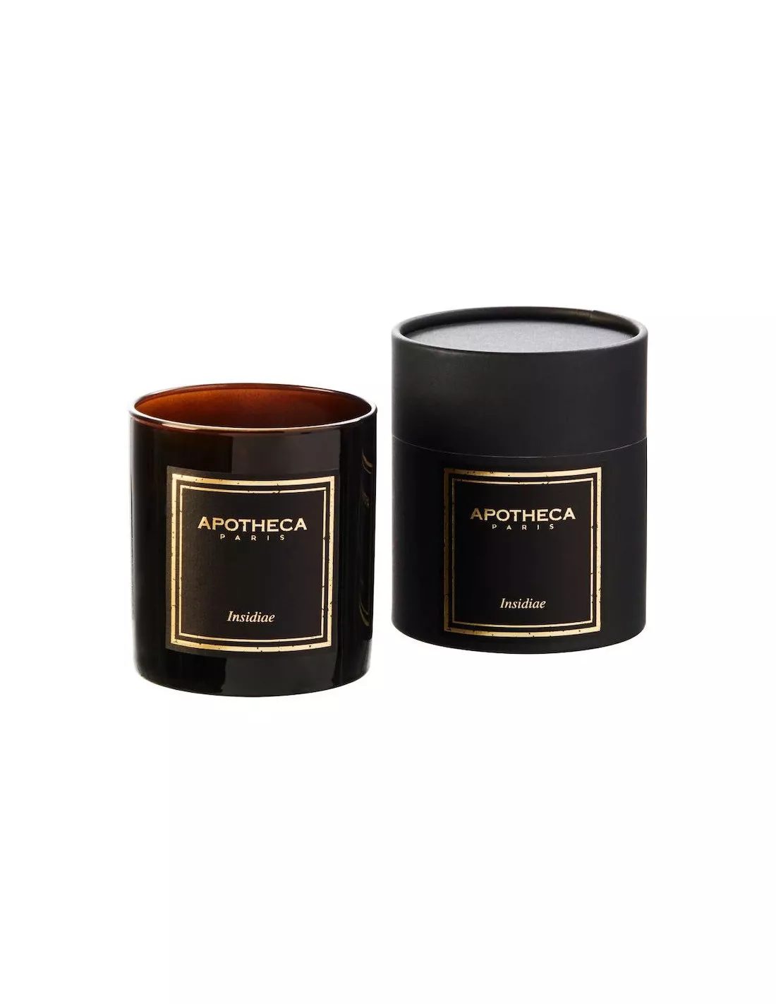 Bougie Cyprès Patchouli INSIDIAE - Apotheca 1 Bougie Cyprès Patchouli INSIDIAE - Apotheca