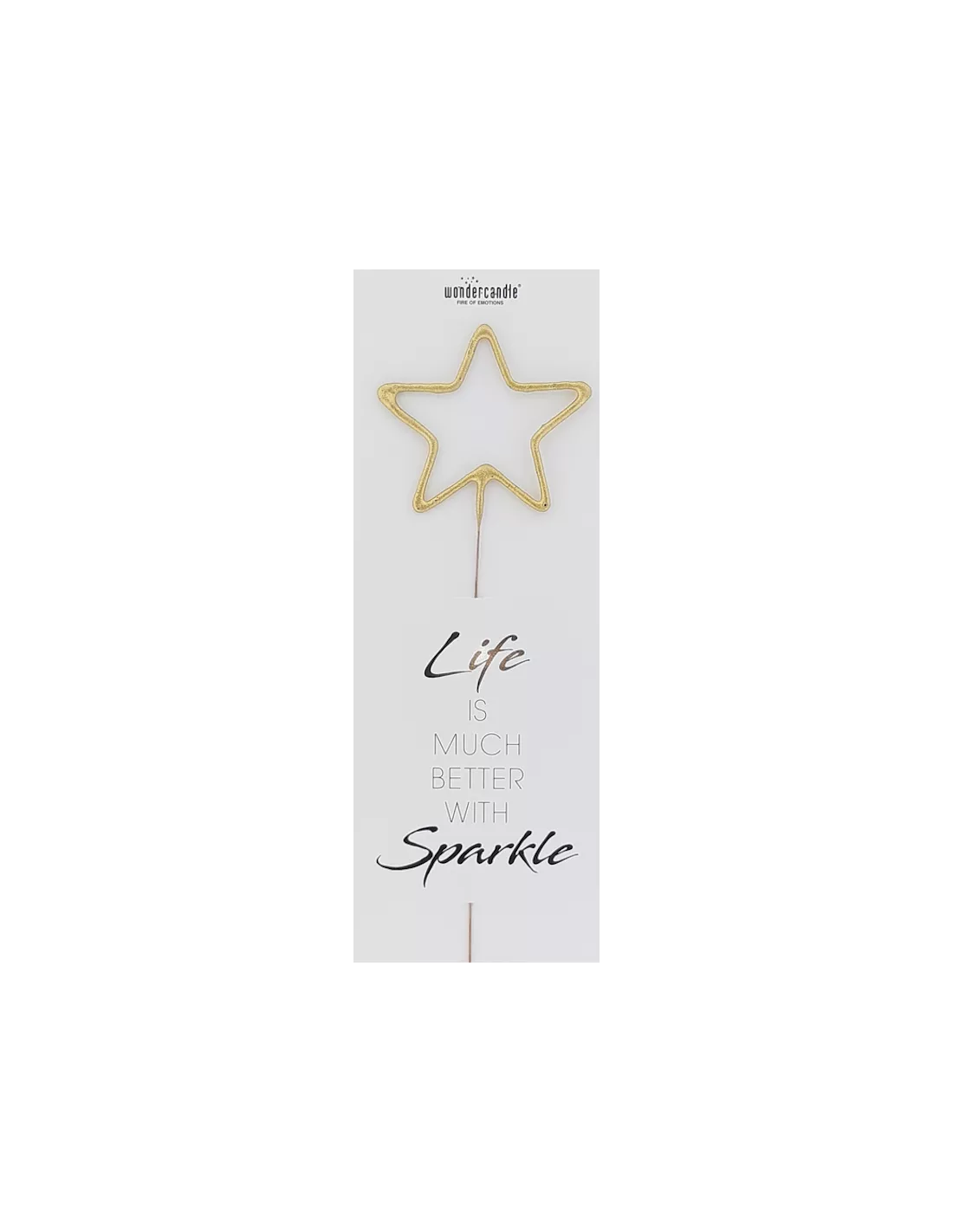 Wonder Candle Bougie Étincelle Géante Étoile – Décoration de Gâteau Scintillante 1 Wonder Candle Bougie Étincelle Géante Étoile – Décoration de Gâteau Scintillante