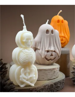 Bougie Fantôme Citrouille Halloween - Pumpkin Spiced 11 Bougie Fantôme Citrouille Halloween - Pumpkin Spiced -Jolie Bougies Soldes bougie fantome citrouille halloween pumpkin spiced 2