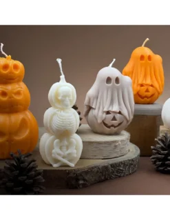 Bougie Fantôme Citrouille Halloween - Pumpkin Spiced 17 Bougie Fantôme Citrouille Halloween - Pumpkin Spiced -Jolie Bougies Soldes bougie fantome citrouille halloween pumpkin spiced 8