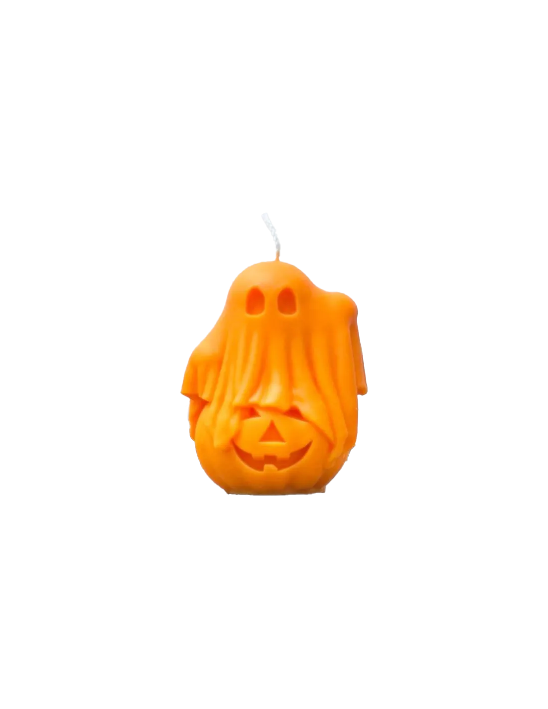 Bougie Fantôme Citrouille Halloween - Pumpkin Spiced 1 Bougie Fantôme Citrouille Halloween - Pumpkin Spiced