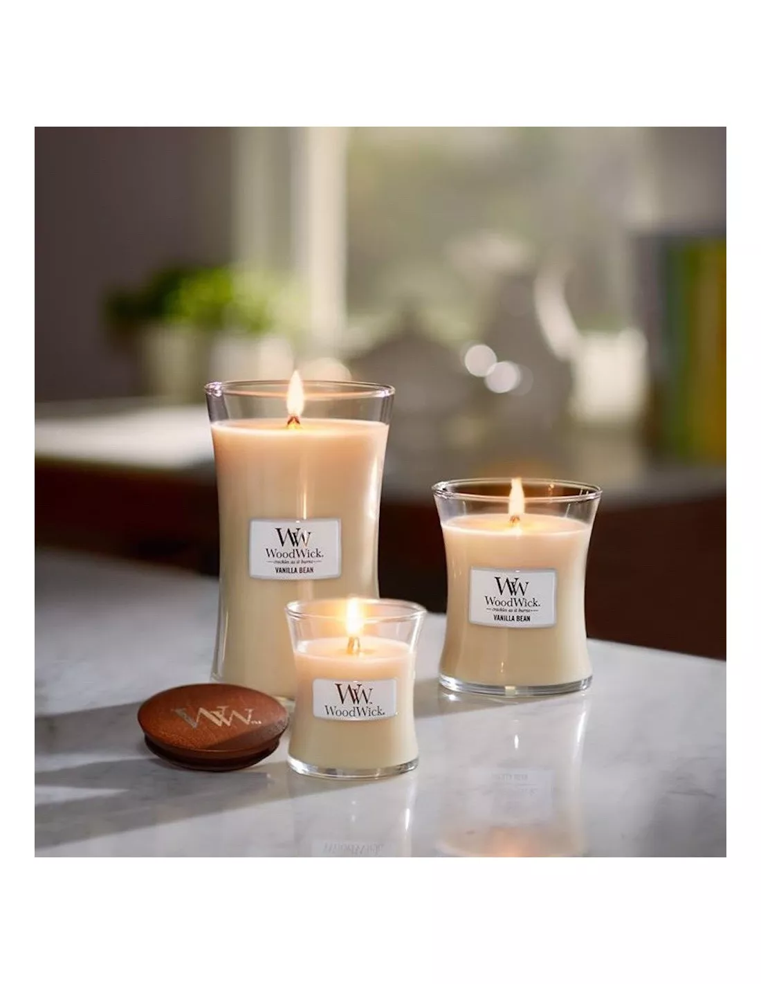 WoodWick Bougie Gousse De Vanille - Ellipse 3 WoodWick Bougie Gousse De Vanille - Ellipse – Image 3
