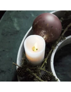 House Doctor Bougie LED Blanche Fine 12,5cm – Flamme Oscillante en Cire Véritable 6 House Doctor Bougie LED Blanche Fine 12,5cm – Flamme Oscillante en Cire Véritable -Jolie Bougies Soldes bougie led blanche fine 125cm 2