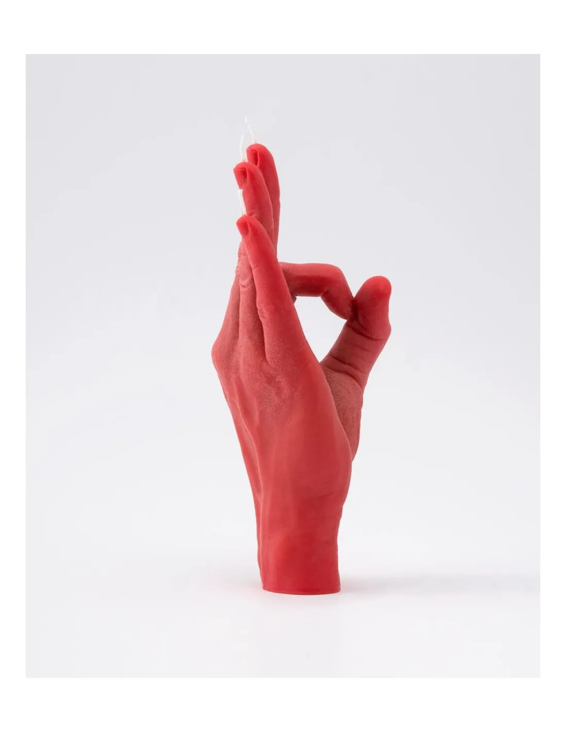 Bougie Main OK - Rouge 3 Bougie Main OK - Rouge – Image 3