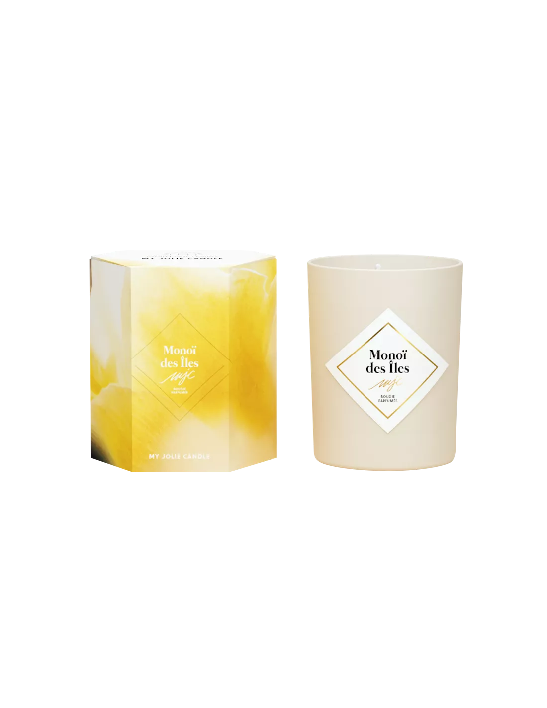 Bougie Monoï Des îles - 70 Gr - My Jolie Candle 1 Bougie Monoï Des îles - 70 Gr - My Jolie Candle