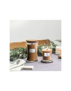 WoodWick Bougie Myrrhe Et Bois De Santal - 610 Gr -Jolie Bougies Soldes bougie myrrhe et bois de santal 610 gr 2