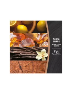 WoodWick Bougie Myrrhe Et Bois De Santal - 610 Gr -Jolie Bougies Soldes bougie myrrhe et bois de santal 610 gr 3