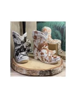 Bougie Nashville Cowboy Boots - Cactus Flower -Jolie Bougies Soldes bougie nashville cowboy boots cactus flower 2