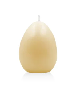 Bougie Oeuf De Pâques - Papyrus - Ciergerie Des Prémontrés