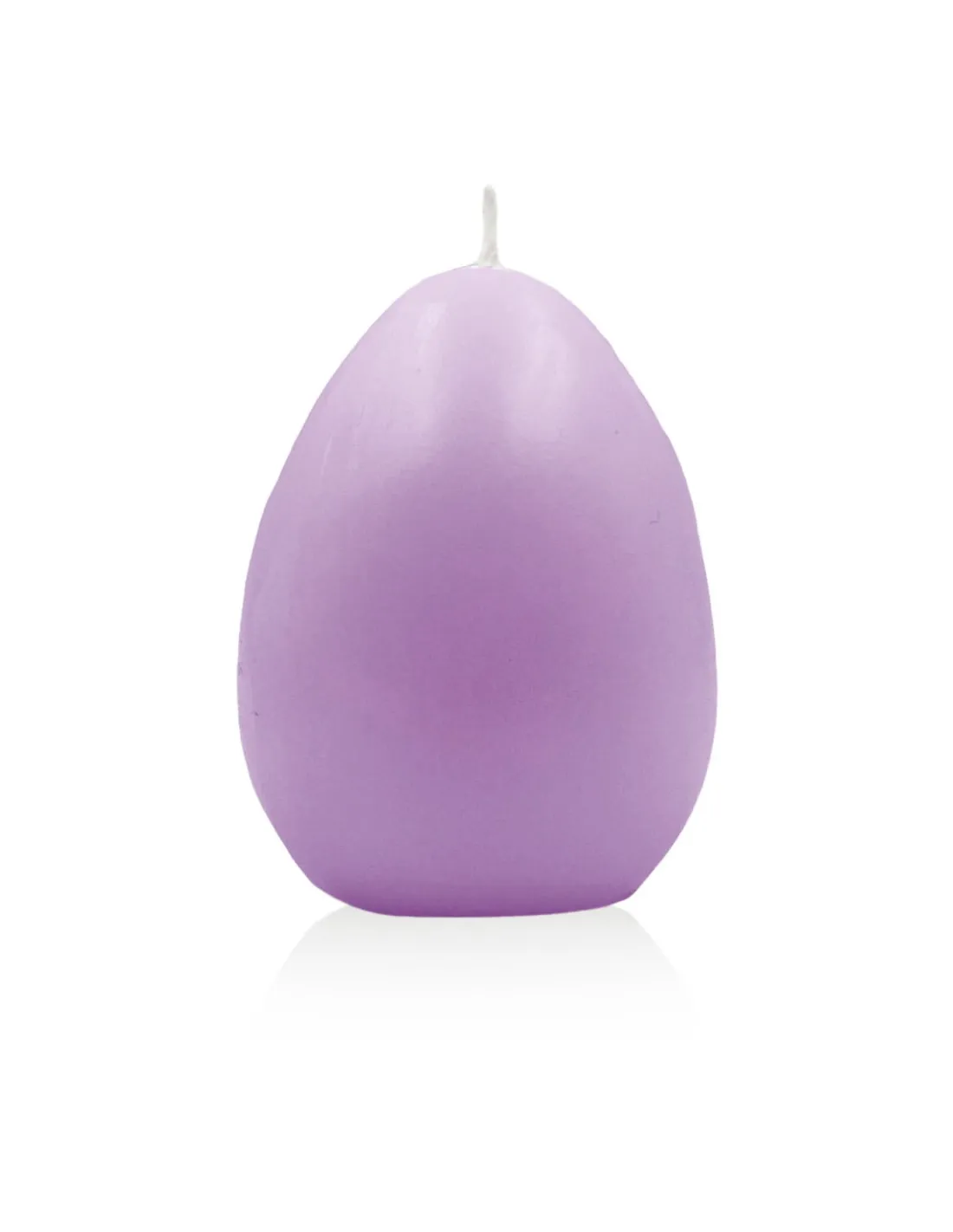 Bougie Oeuf De Pâques - Parme - Ciergerie Des Prémontrés 1 Bougie Oeuf De Pâques - Parme - Ciergerie Des Prémontrés