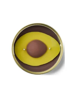 Bougie Parfumée CandleCan Avocat – Design Trompe-l'œil Gourmand en Cire Végétale -Jolie Bougies Soldes bougie parfumee candlecan avocat 3