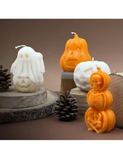 Bougie Parfumée Citrouille Lanterne Halloween -Jolie Bougies Soldes bougie parfumee citrouille lanterne halloween 2