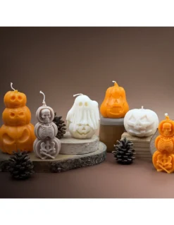 Bougie Parfumée Citrouille Lanterne Halloween -Jolie Bougies Soldes bougie parfumee citrouille lanterne halloween 3