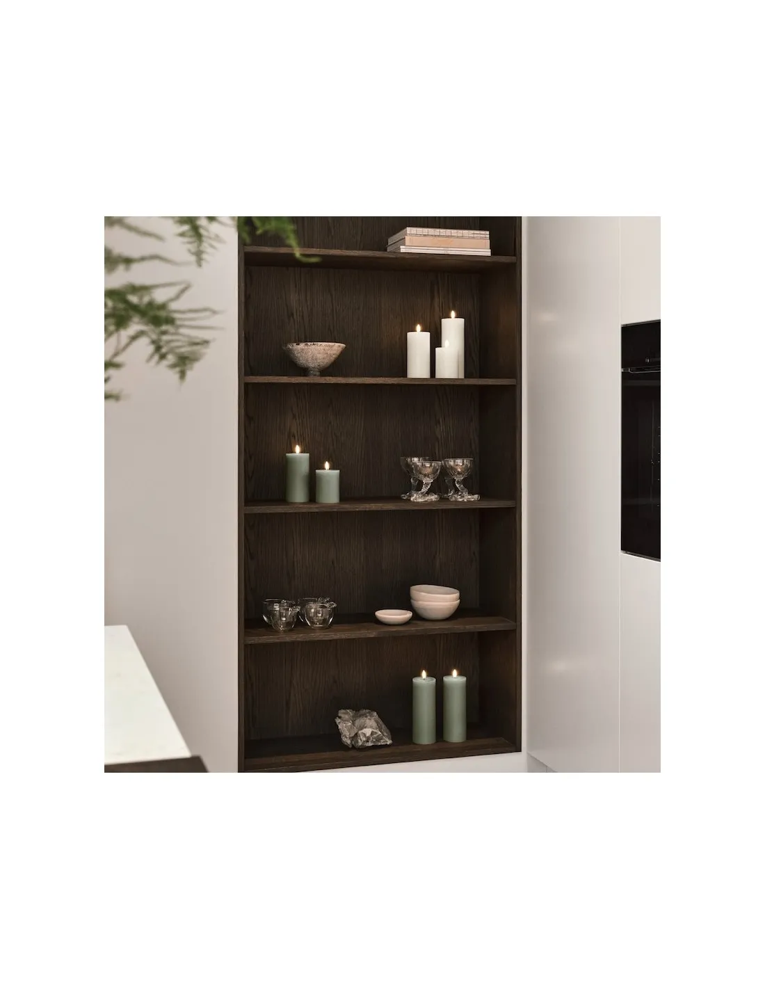 Bougie Pilier LED Ivoire - 10 Cm 2 Bougie Pilier LED Ivoire - 10 Cm – Image 2