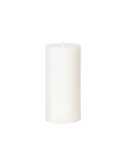 Broste Copenhagen Bougie Pilier STEARINE Blanc 7x15 Cm