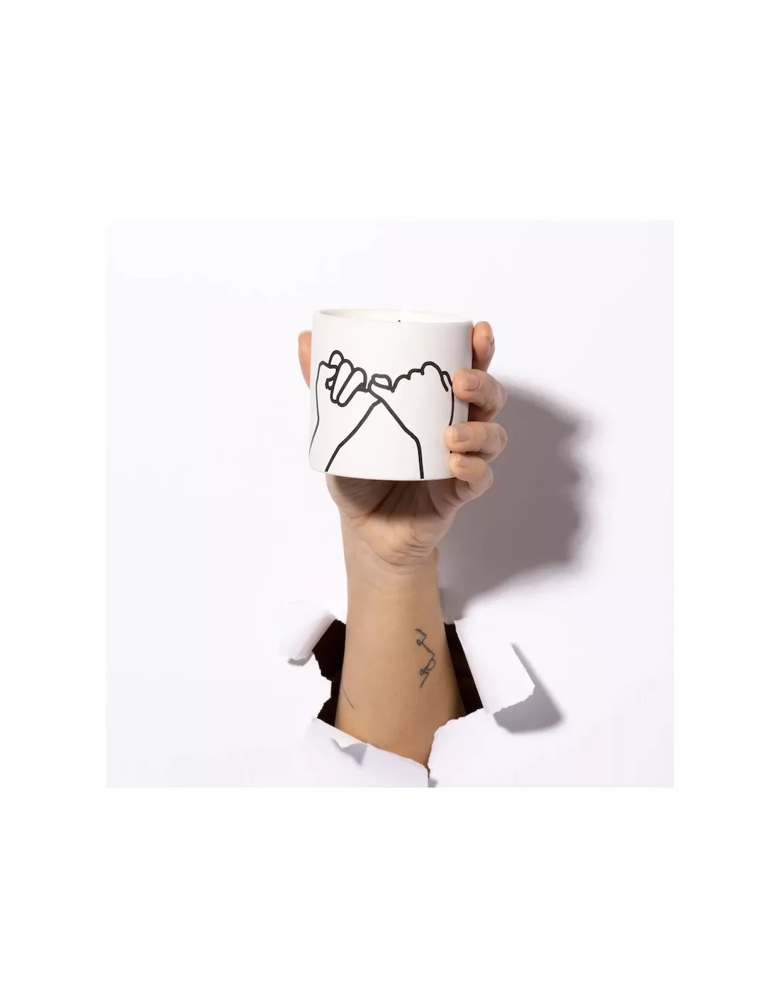 Bougie "Pinky Promise" - Wild Fig & Cedar 2 Bougie "Pinky Promise" - Wild Fig & Cedar – Image 2