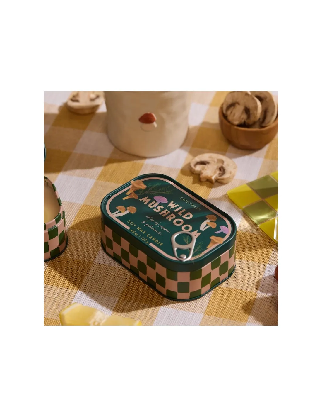 Bougie Printed In Bistro - Champignon 2 Bougie Printed In Bistro - Champignon – Image 2