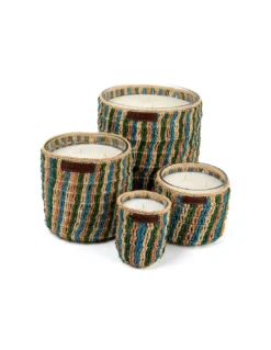 Bougie Raphia Bahia S - Menthe Et Thé 7 Bougie Raphia Bahia S - Menthe Et Thé -Jolie Bougies Soldes bougie raphia bahia s menthe et the 2