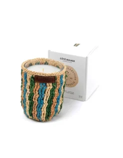 Bougie Raphia Bahia S - Menthe Et Thé