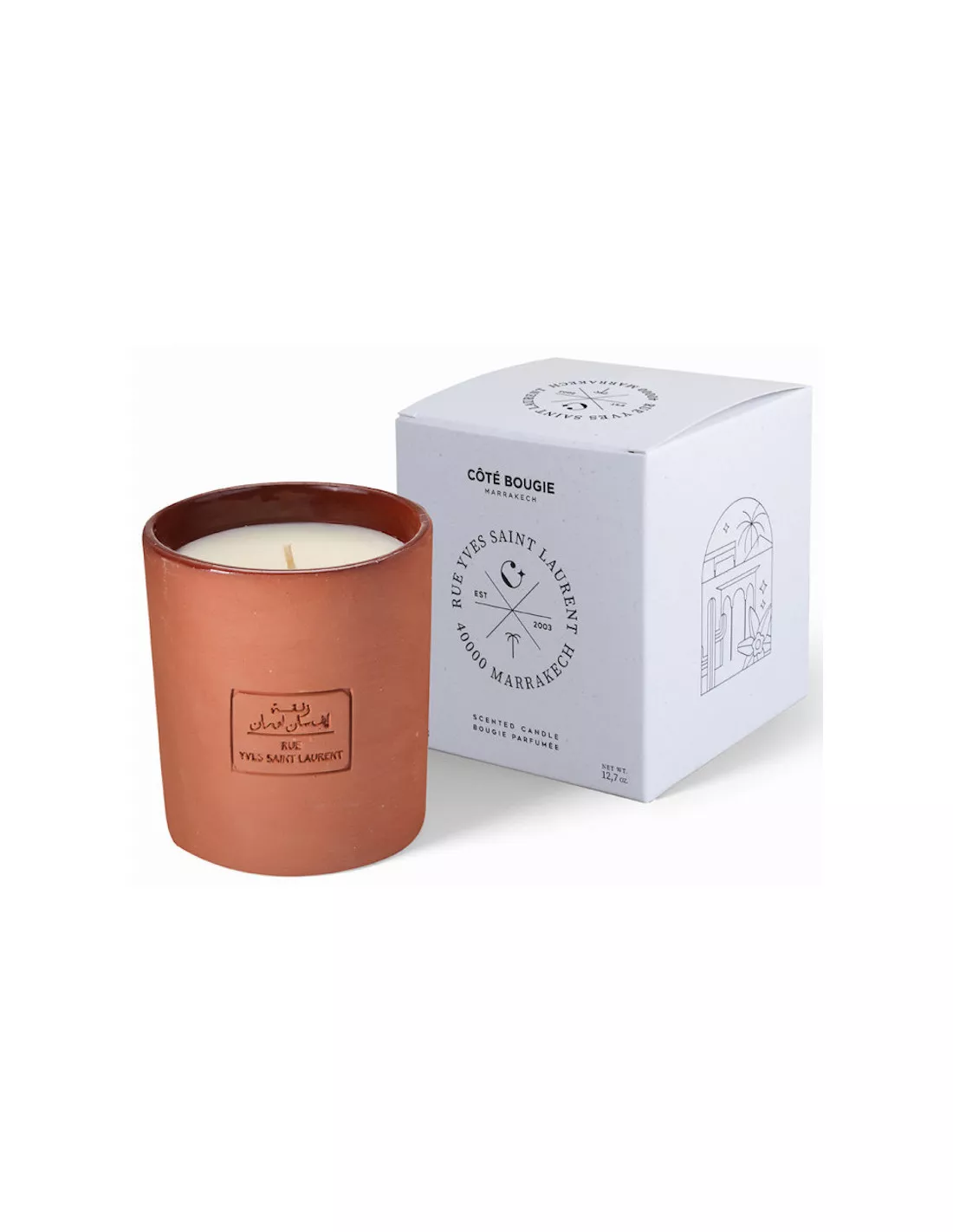 Bougie Rue Yves Saint Laurent 1 Bougie Rue Yves Saint Laurent