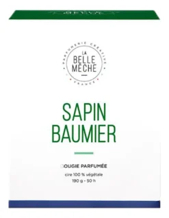 Bougie Sapin Baumier - La Belle Mêche -Jolie Bougies Soldes bougie sapin baumier la belle meche 3