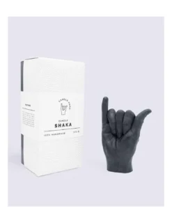 Bougie Shaka - Noir 5 Bougie Shaka - Noir -Jolie Bougies Soldes bougie shaka noir 2