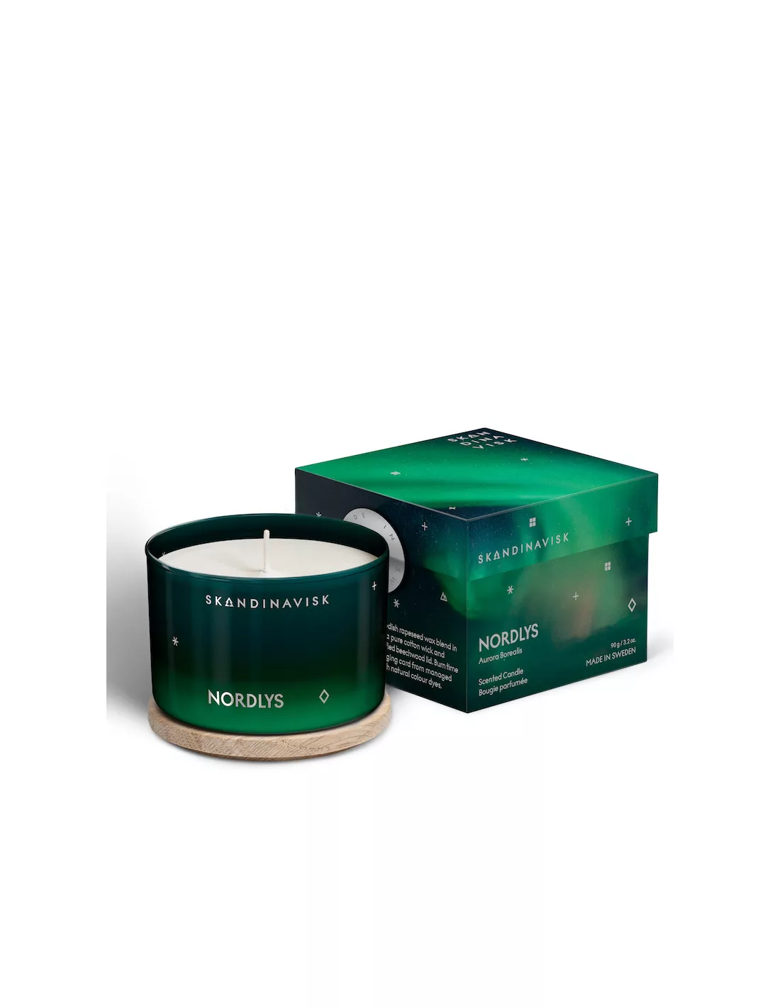 Bougie Skandinavisk Nordlys - 90 Gr 2 Bougie Skandinavisk Nordlys - 90 Gr – Image 2