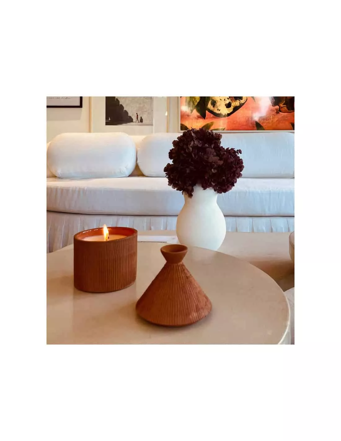 Bougie Tajine - Place Des épices 2 Bougie Tajine - Place Des épices – Image 2