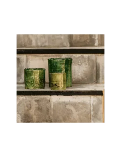 Bougie Tamegrout Vert M - Menthe & Thé 7 Bougie Tamegrout Vert M - Menthe & Thé -Jolie Bougies Soldes bougie tamegrout vert m menthe the 3