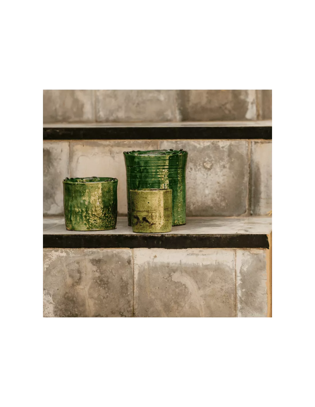 Bougie Tamegrout Vert M - Menthe & Thé 4 Bougie Tamegrout Vert M - Menthe & Thé – Image 4