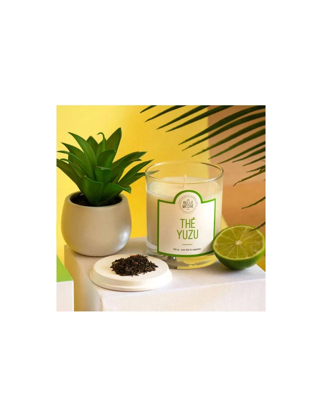 Bougie Thé Yuzu - La Belle Mèche 2 Bougie Thé Yuzu - La Belle Mèche – Image 2