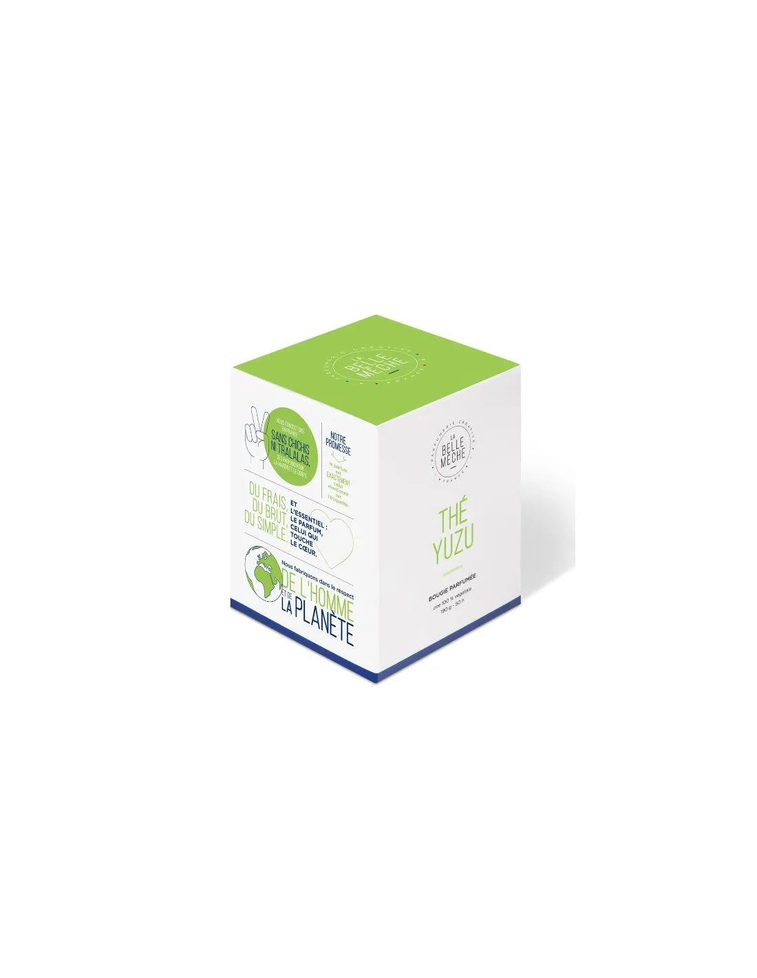 Bougie Thé Yuzu - La Belle Mèche 3 Bougie Thé Yuzu - La Belle Mèche – Image 3