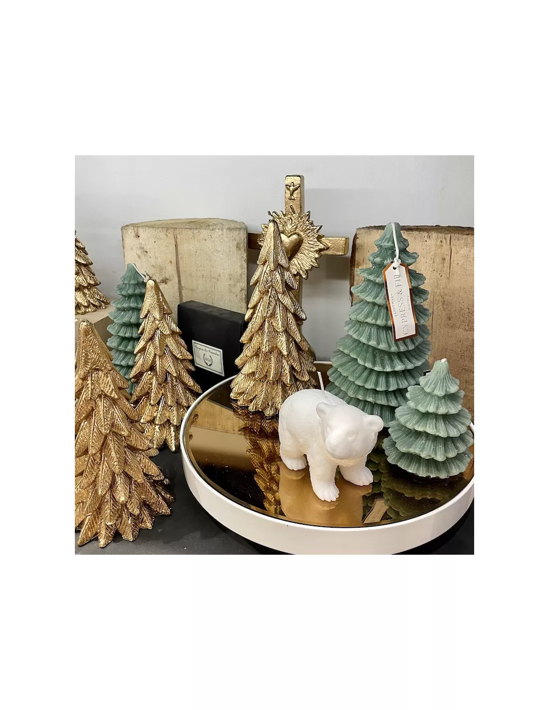 Bougie Totem Pin Et Cyprès - Paddywax 2 Bougie Totem Pin Et Cyprès - Paddywax – Image 2