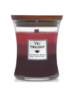 WoodWick Bougie Trilogy Baies Ensoleillées - 275 Gr