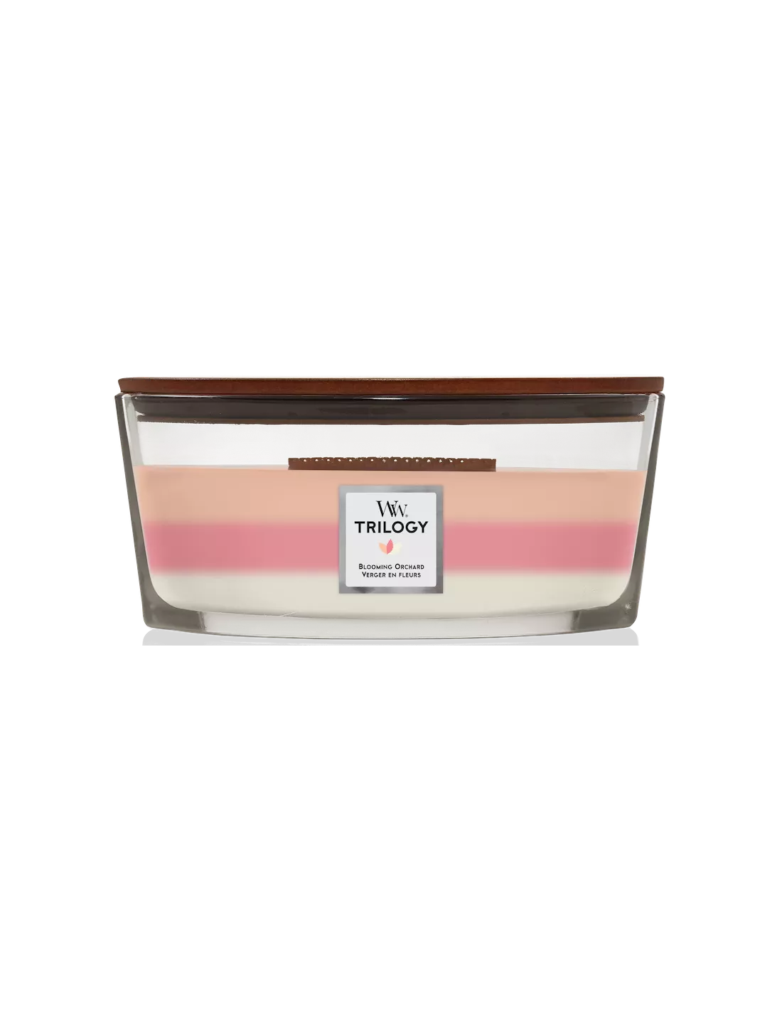 WoodWick Bougie Trilogy Verger En Fleurs - Ellispe 1 WoodWick Bougie Trilogy Verger En Fleurs - Ellispe