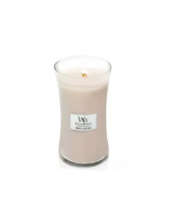 WoodWick Bougie Vanille Sels Marins - 610 Gr