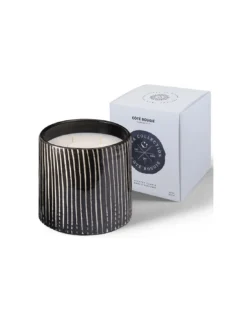 Bougie Zébré L - Mandarine Majorelle